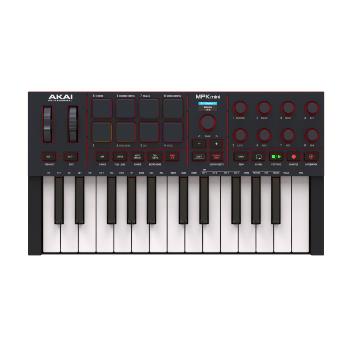 【美品】AKAI MPK mini mk4 Akai MPK Mini mk4 - Black – Nightlife Electronics