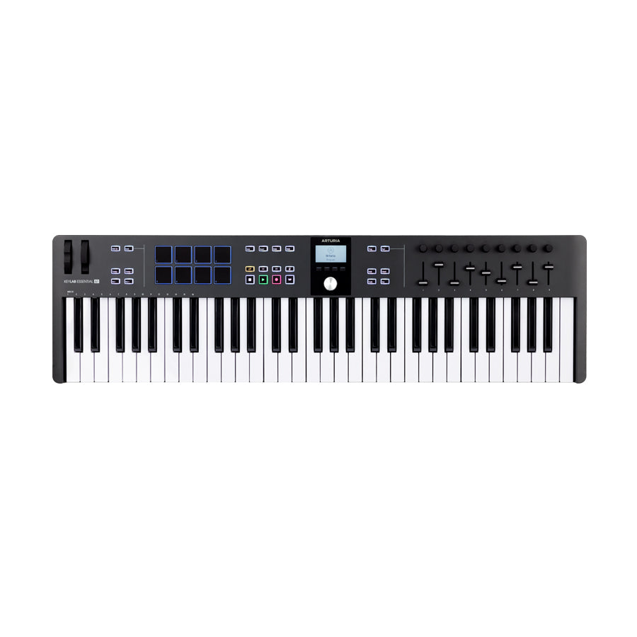 Y*3様 Arturia KeyLab Essential 61 mk3 BK Arturia Keylab Essential 61 MK3 - Black – Nightlife Electronics
