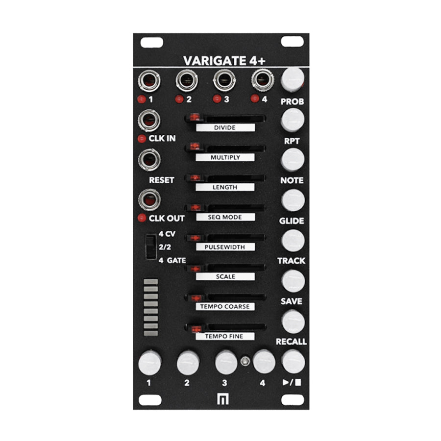 鍵盤楽器 Malekko Heavy Industry VARIGATE 4+ Malekko Heavy Industry Varigate 4+ Black – Nightlife Electronics