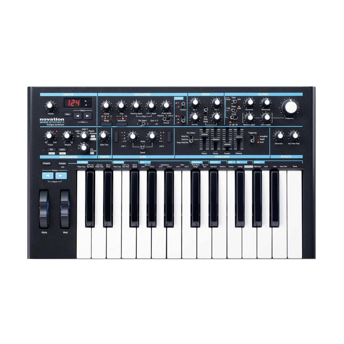 最終値下げ　novation Bass Station II Novation Bass Station II – Nightlife Electronics