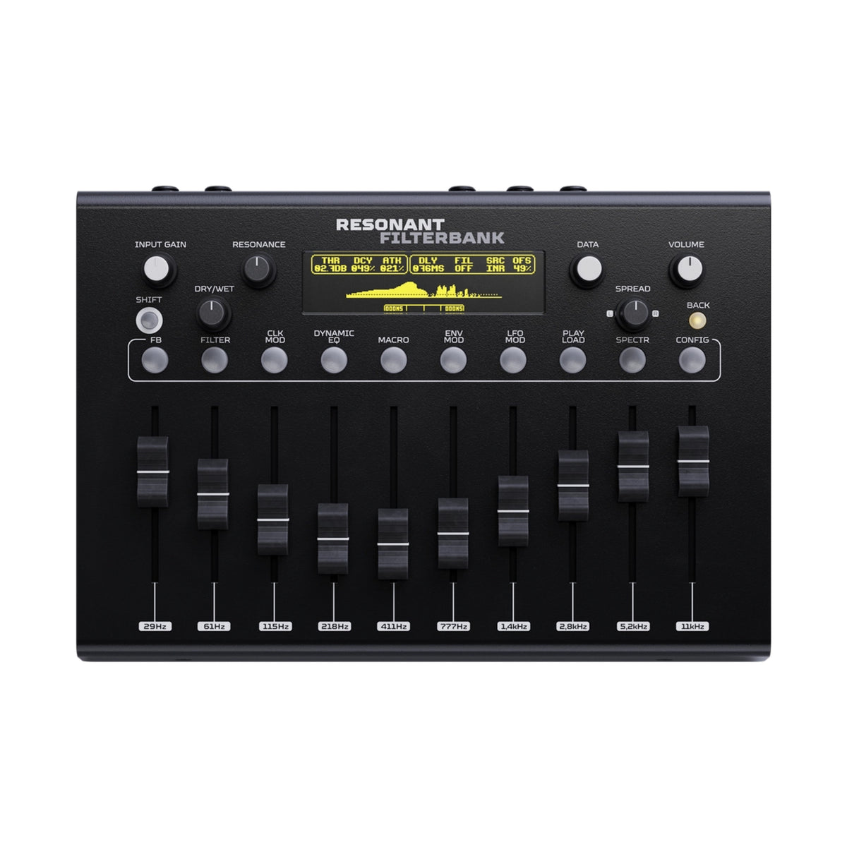 鍵盤楽器 Erica Synths Resonant FB + Expander Erica Synths Resonant Filterbank Desktop Analog Stereo Filter Bank