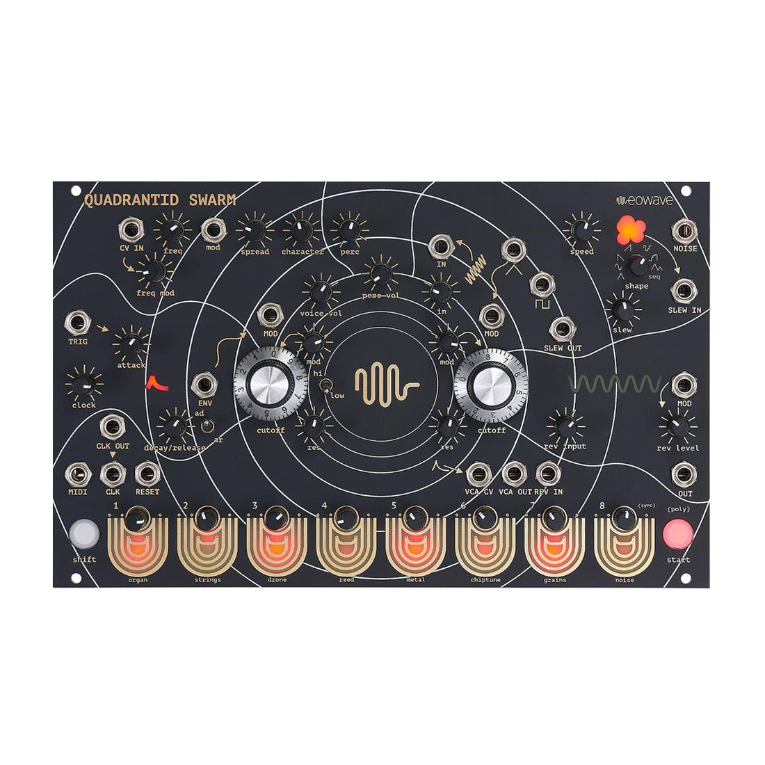 Quadrantid Swarm Semi-Modular Synth Voice - Eurorack – Nightlife