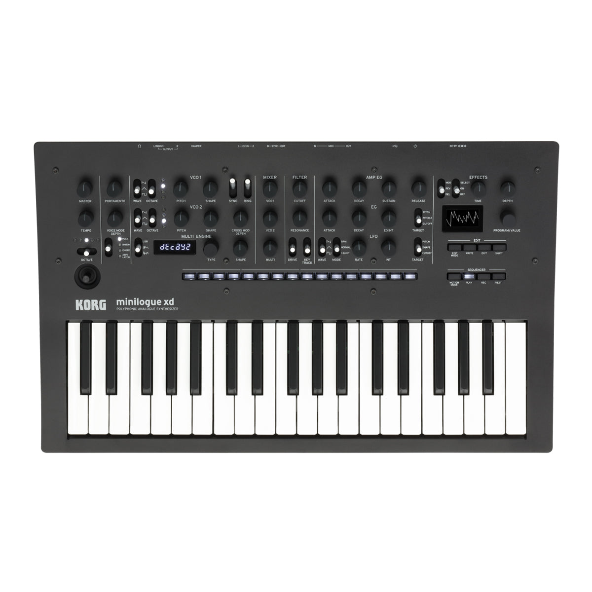 Korg Monologue Black | Mini Monophonic Synthesizer Vancouver
