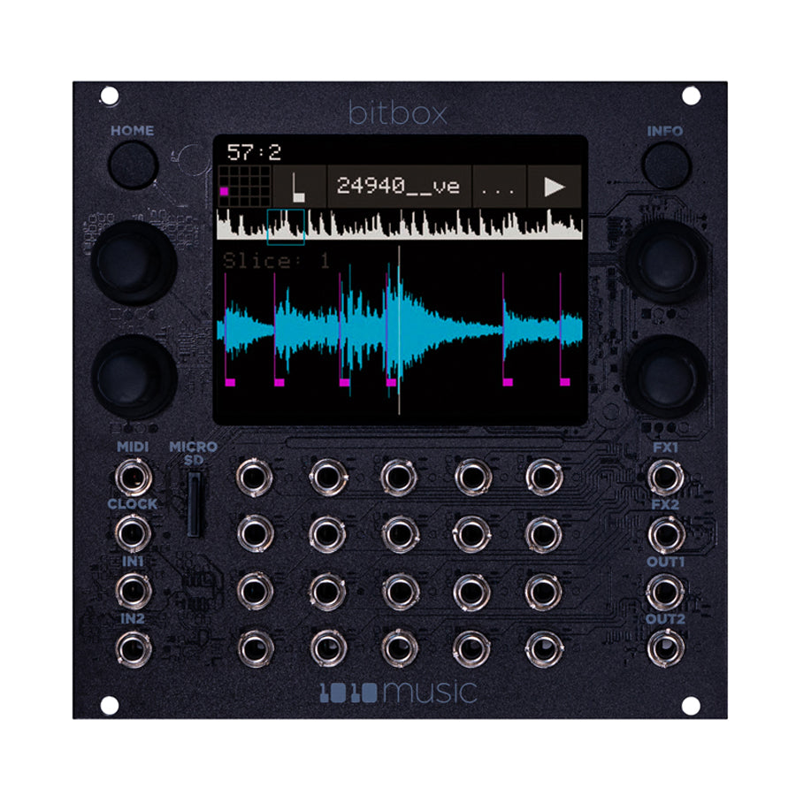 1010MUSIC Bitbox MK2 Black Edition(美品) 1010 Music Bitbox mk2 Intuitive Sampling Module Canada