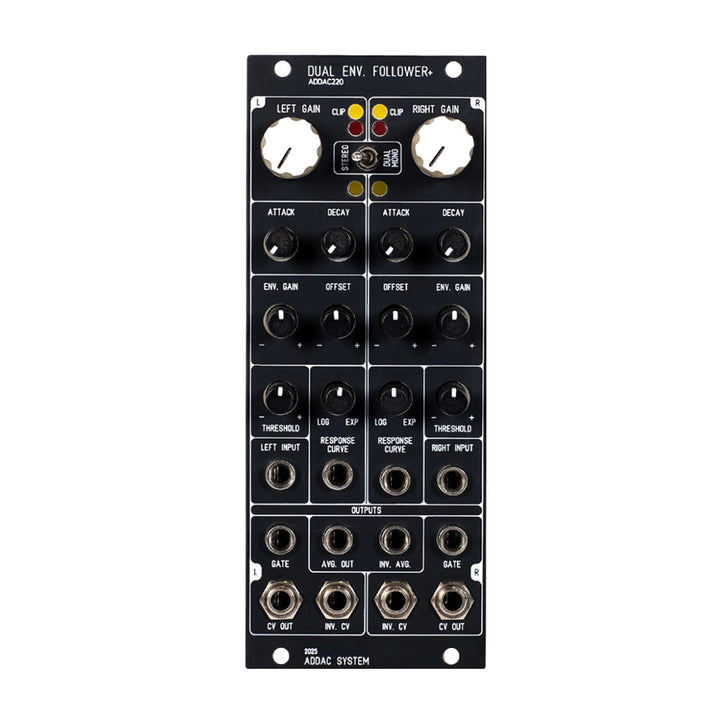 ADDAC System ADDAC220 Dual Envelope Follower+