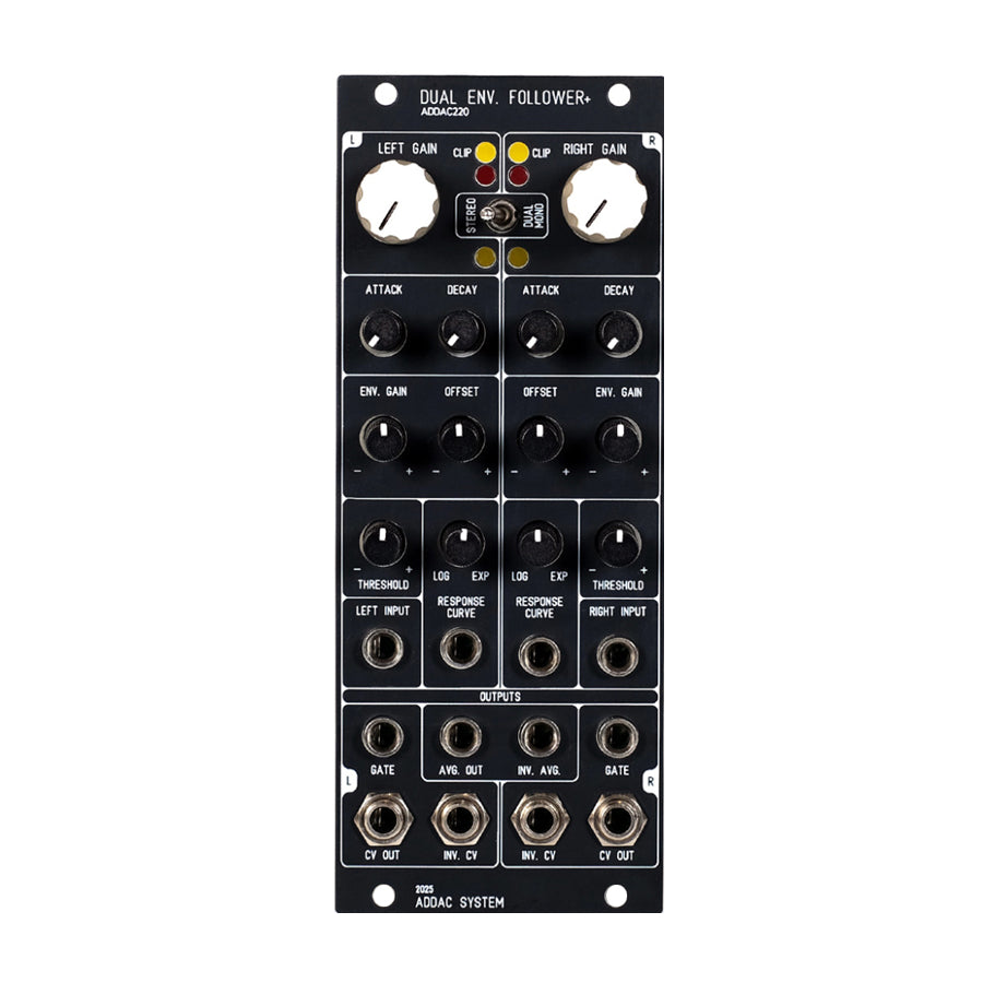 ADDAC System ADDAC220 Dual Envelope Follower+