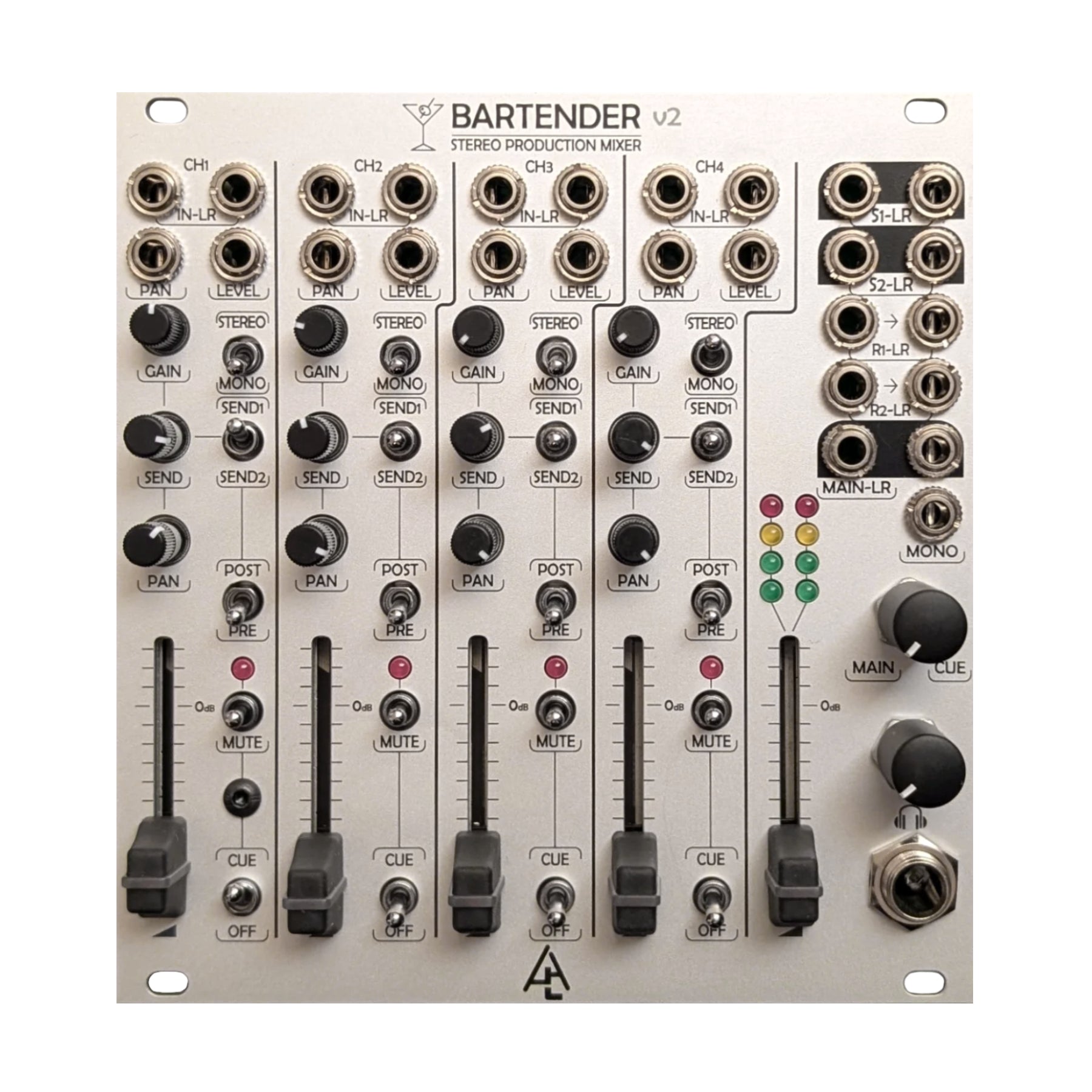After Later Audio Bartender V2 Stereo Performance Mixer