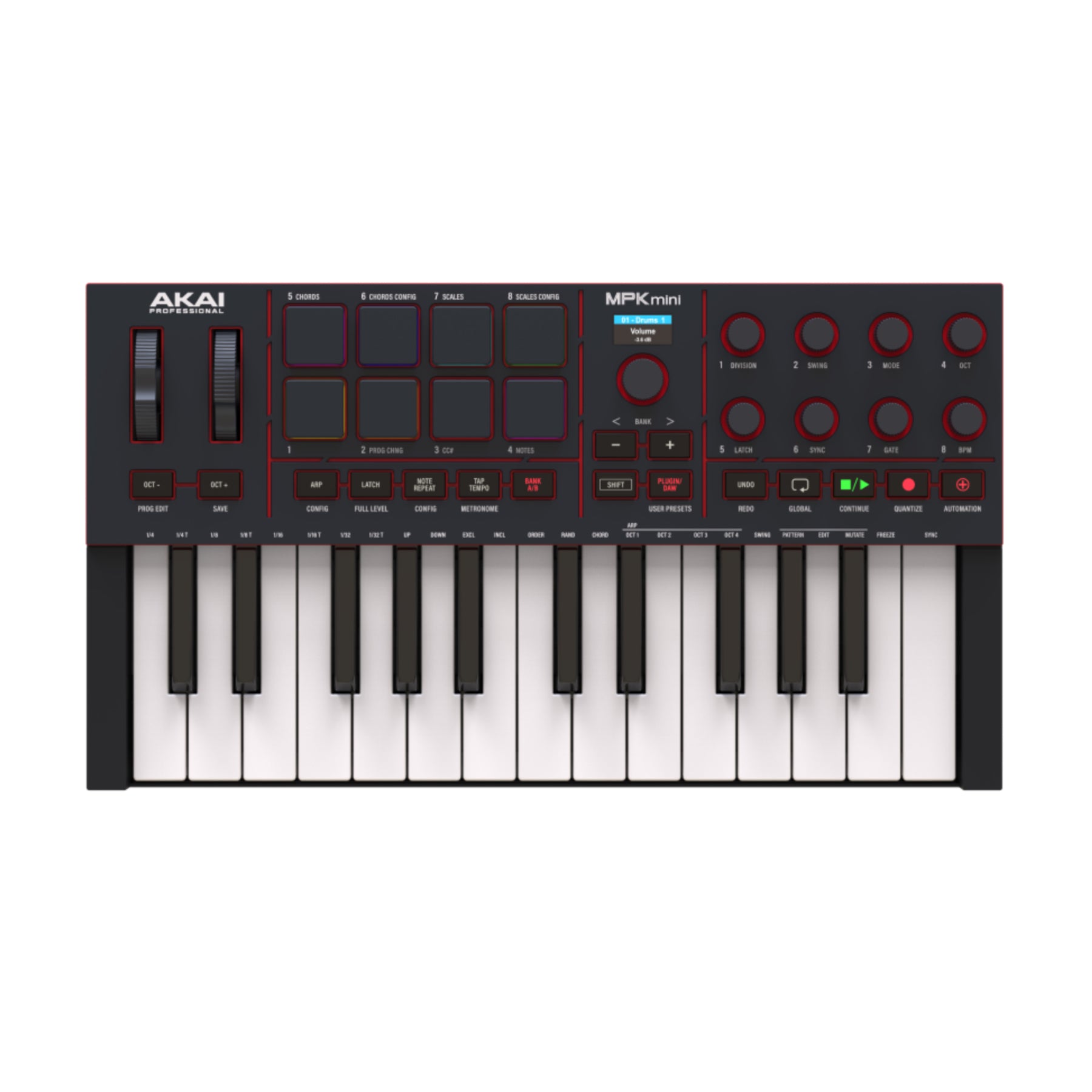 AKAI MPK mini MK4 Black midi キーボード Akai MPK Mini mk4 - Black – Nightlife Electronics
