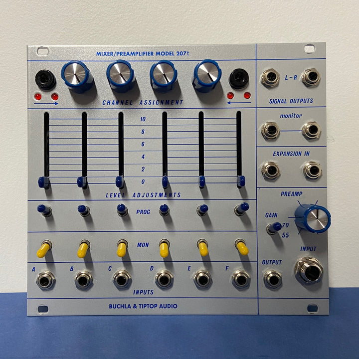 Tiptop Audio Buchla 207t Mixer/Preamplifier (Used)