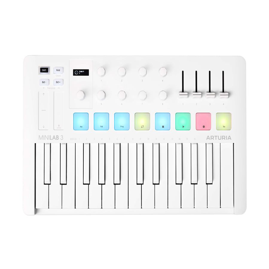 Arturia MIDI MiniLab 3 アルパインホワイト Buy MiniLab 3 Alpine White | Arturia