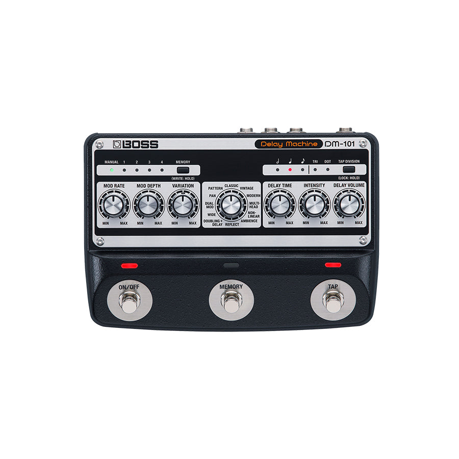BOSS DM-101 Delay Machine Analog Delay Pedal – Nightlife BOSS DM-101 Delay Machine Analog Delay Pedal – Nightlife