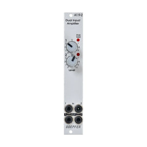Doepfer A-119-2 Dual External Input / Amplifier (Silm Version)