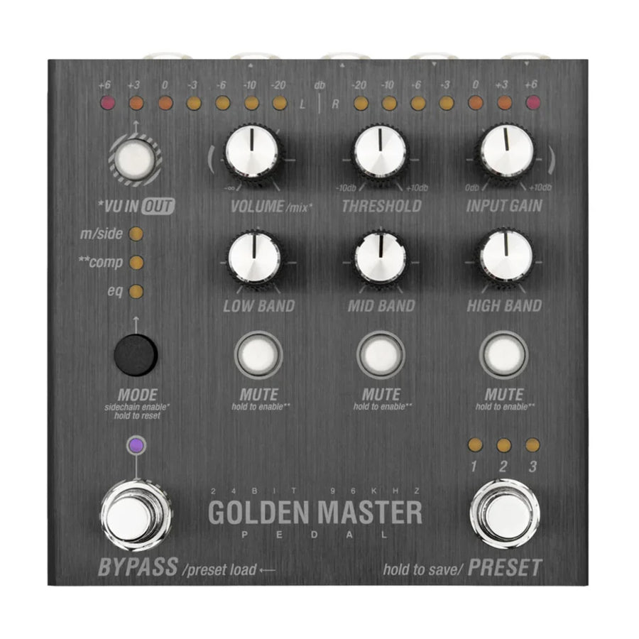 Endorphin.es Golden Master Pedal - Black