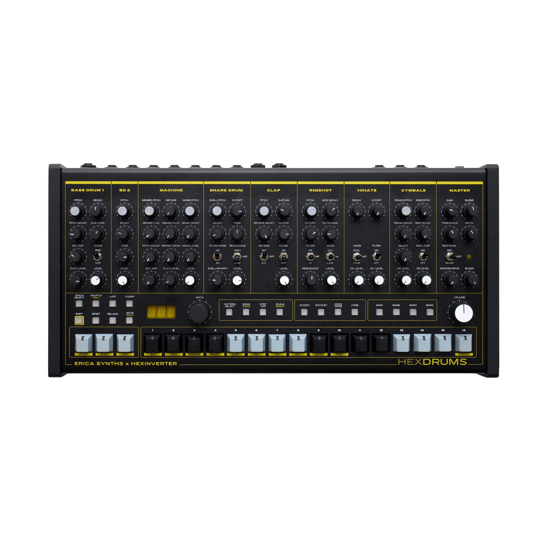 Erica Synths Hexdrum Analog Drum Machine – Nightlife Electronics