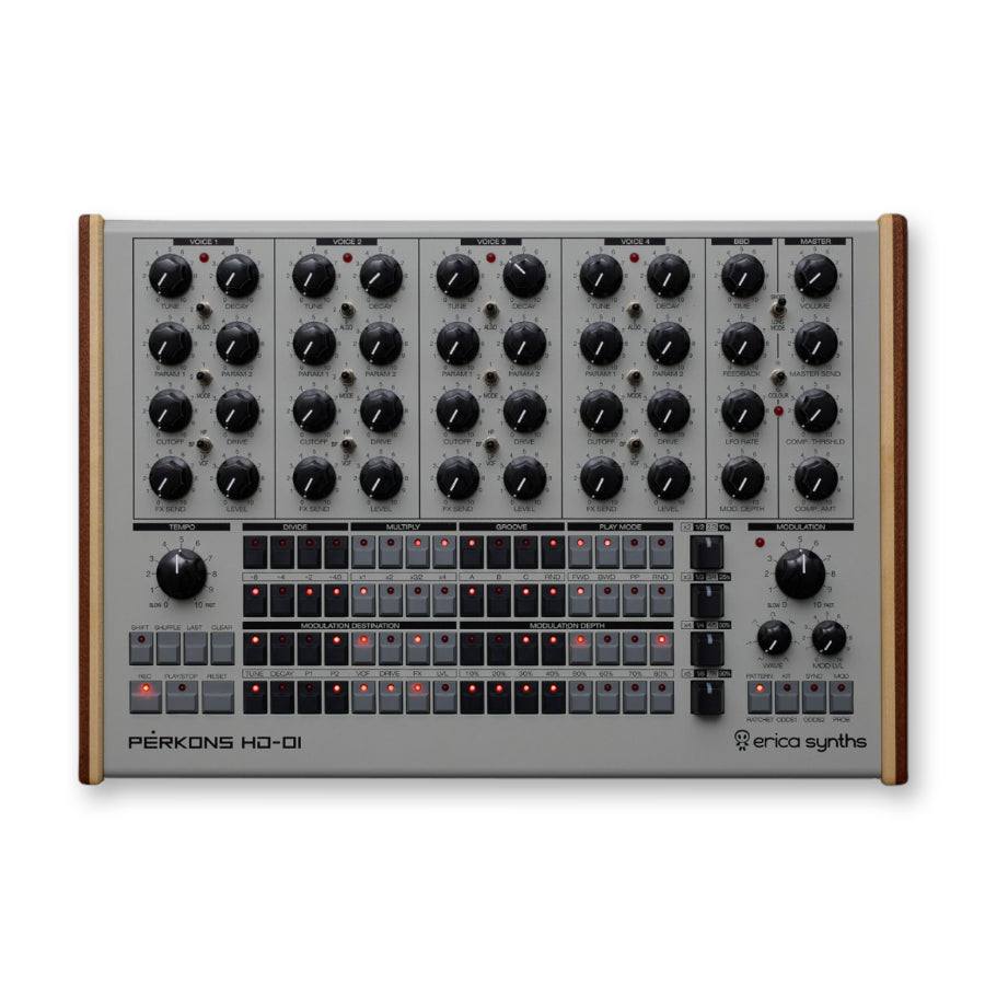 期間限定おまけerica synths perkons hd-01 ドラムマシン Erica Synths PERKONS HD-01 (Limited Edition) – Nightlife Electronics