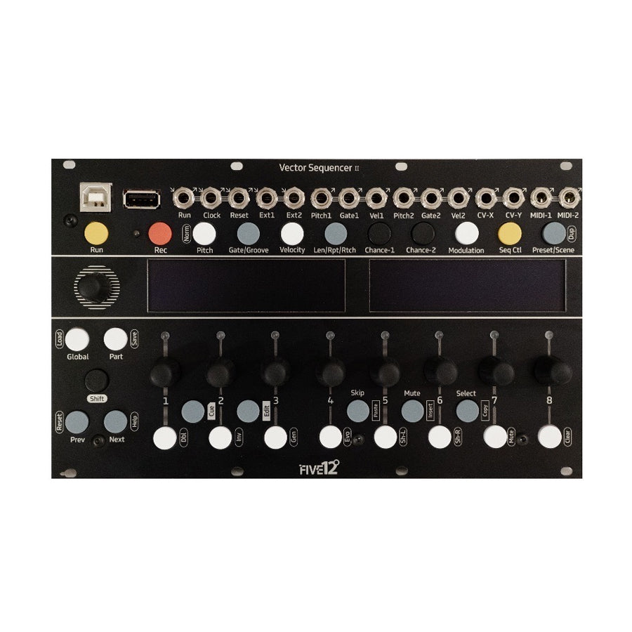 Five12 Vector MkII Sequencer - Black – Nightlife Electronics