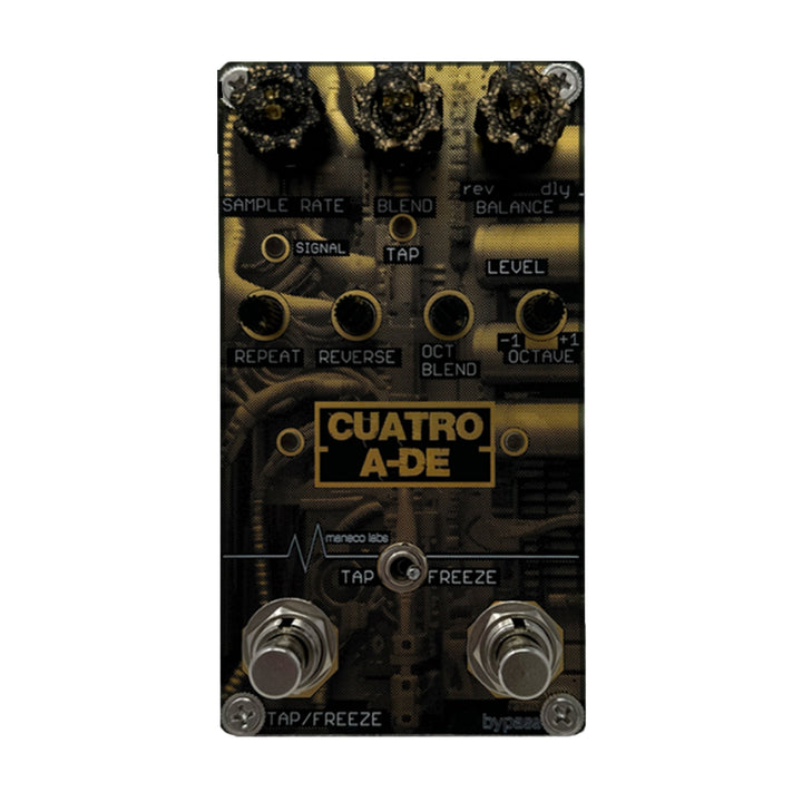 Maneco Labs Cuatro A-DE Delay & Reverb Pedal