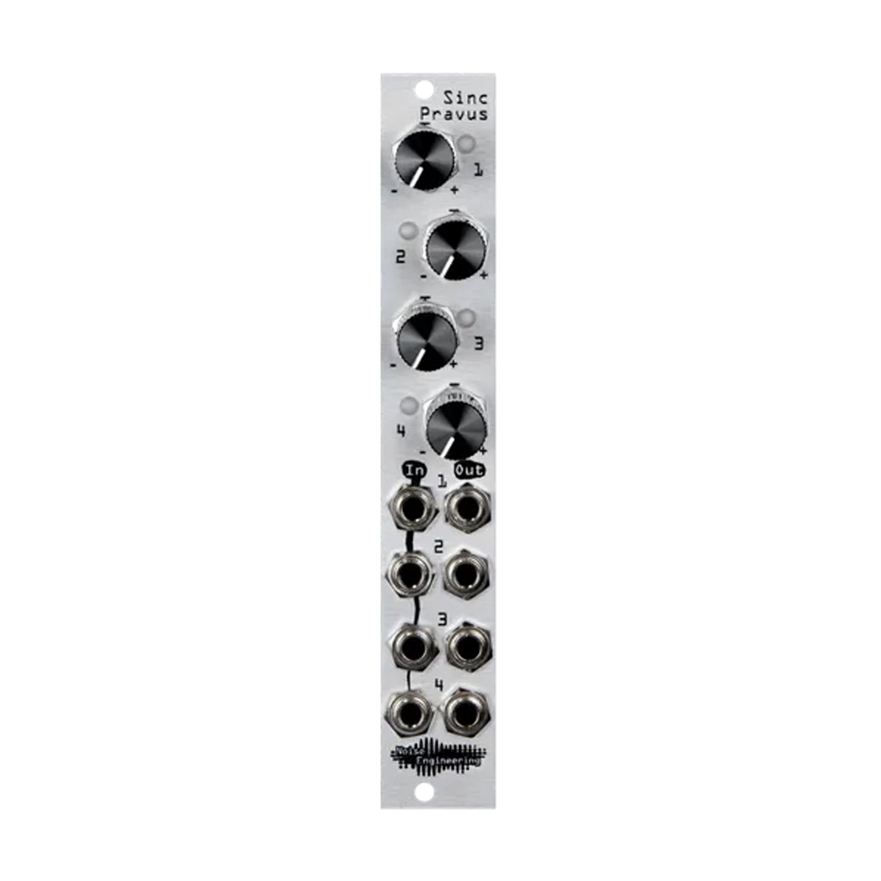 Noise Engineering Sinc Pravus - Silver Quad Voltage Offsets