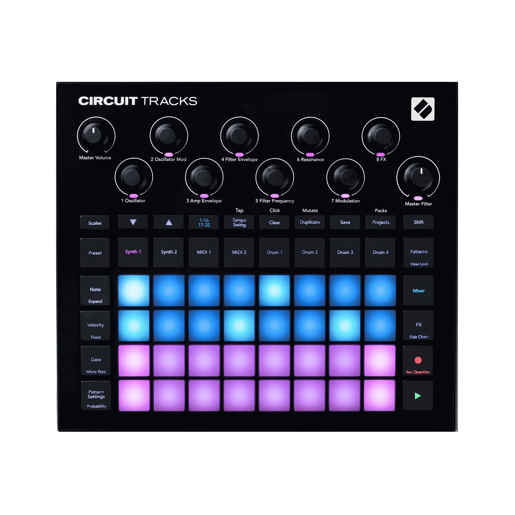 DJ機材 novation circuit tracks Novation Circuit Tracks – Nightlife Electronics