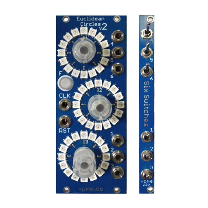 vpme.de Euclidian Circles V2 + Six Switches Expander (Used)