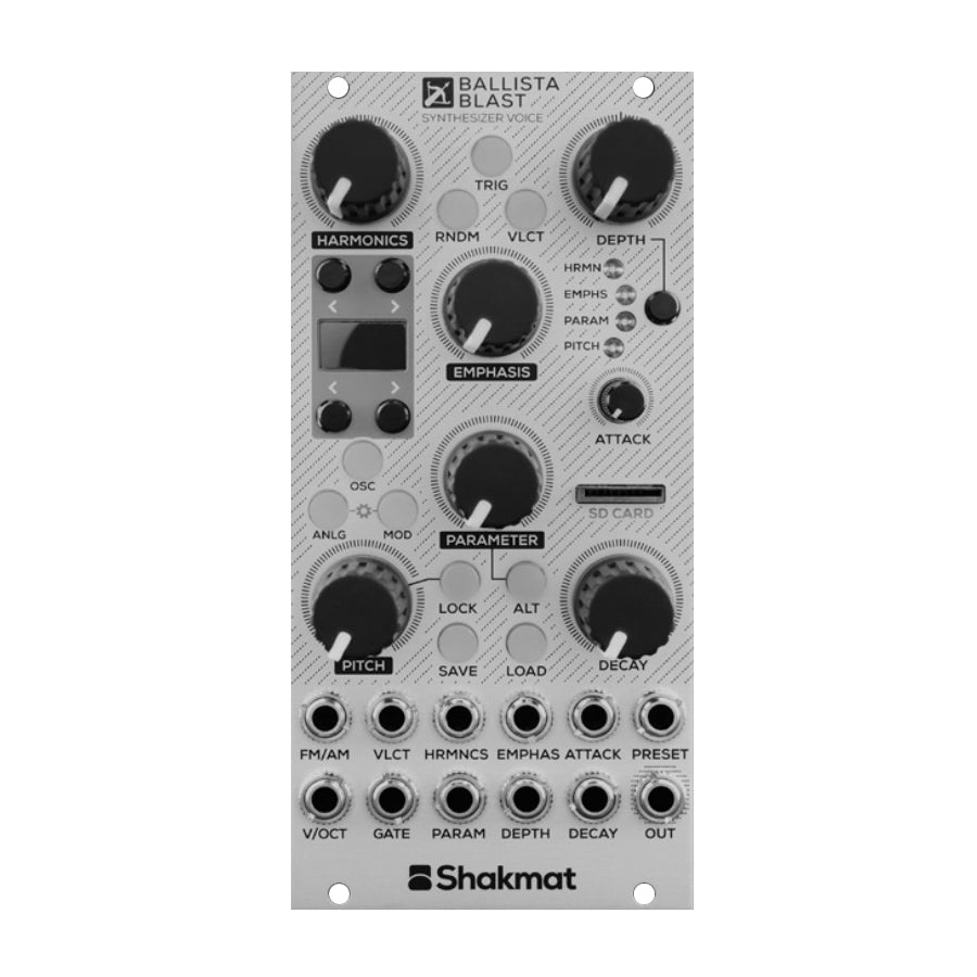 Shkmt Dual Dagger モジュラーシンセサイザー Shakmat Modular Canada – Nightlife Electronics
