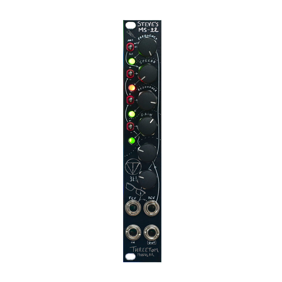 ThreeTom Modular Steve's MS-22 Dual VCF Module – Nightlife Electronics