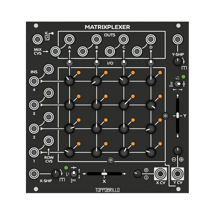 Toppobrillo Matrixplexer - Black (Knobbed)
