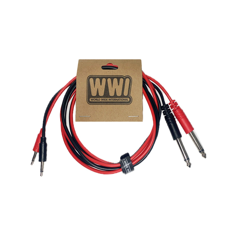 WWI 3.5mm To 6.3mm Mono Cable
