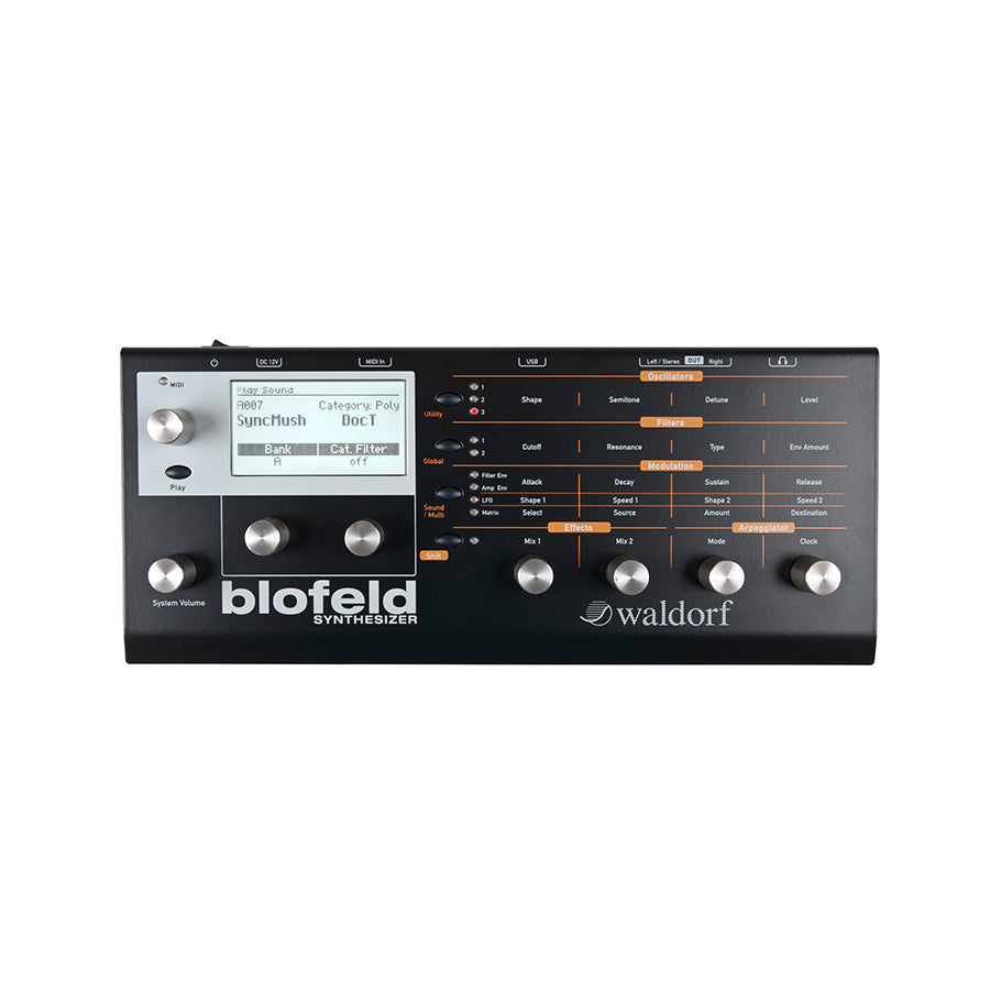 WALDORF / Blofeld Desktop 　PCM音源あり Waldorf Blofeld Desktop Synthesizer Module – Kraft Music