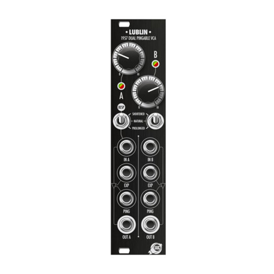 鍵盤楽器 LUBLIN Xaoc devices / lowpass gate Xaoc Devices Lublin Replacement Black Panel – Nightlife