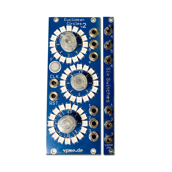 vpme.de Euclidian Circles V2 + Six Switches Expander (Used)
