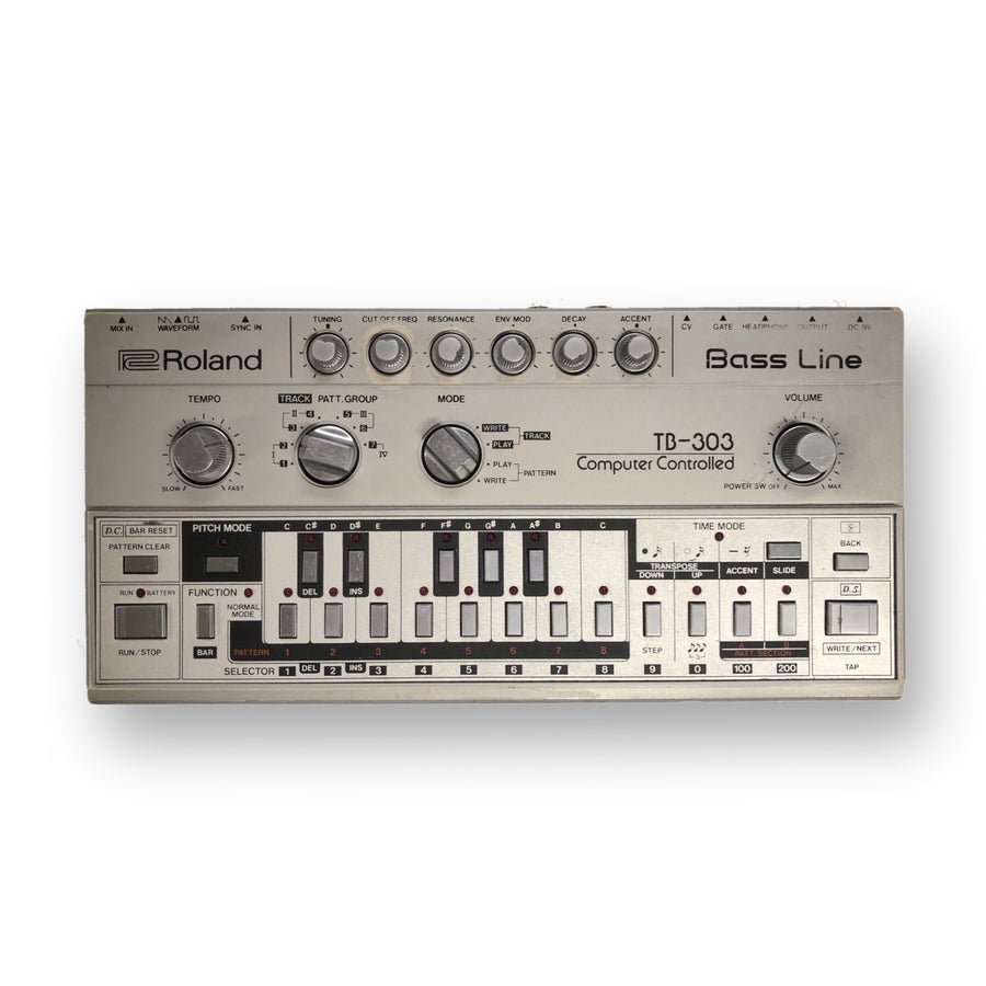 Roland TB-303 top