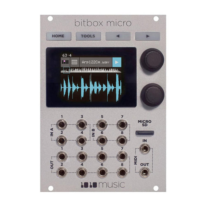 1010 Music Bitbox Micro Eight-Channel Sampler – Nightlife Electronics