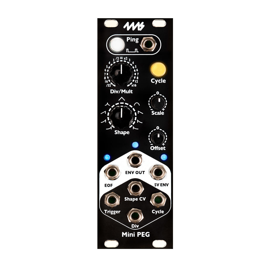 【4ms】mini PEG 4ms Mini PEG Pingable Envelope Generator – Nightlife Electronics