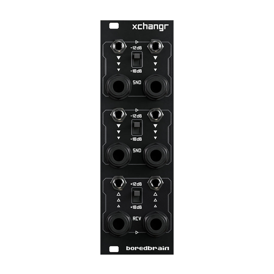 Boredbrain Music Xcelon ユーロラック モジュラーシンセ Boredbrain Xcelon Eurorack Stereo Mixer Module - Elevator Sound