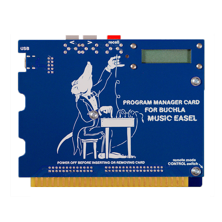 Buchla Program Manager Card – Nightlife Electronics