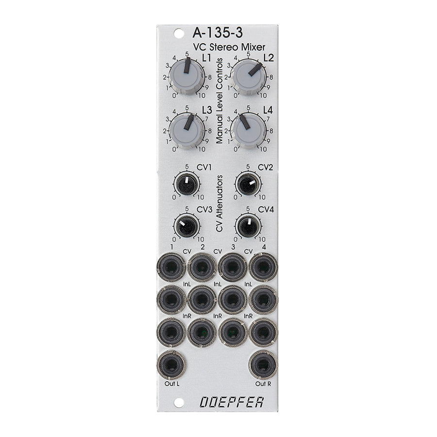 Doepfer A-135-3 Voltage Controlled  Stereo Mixer