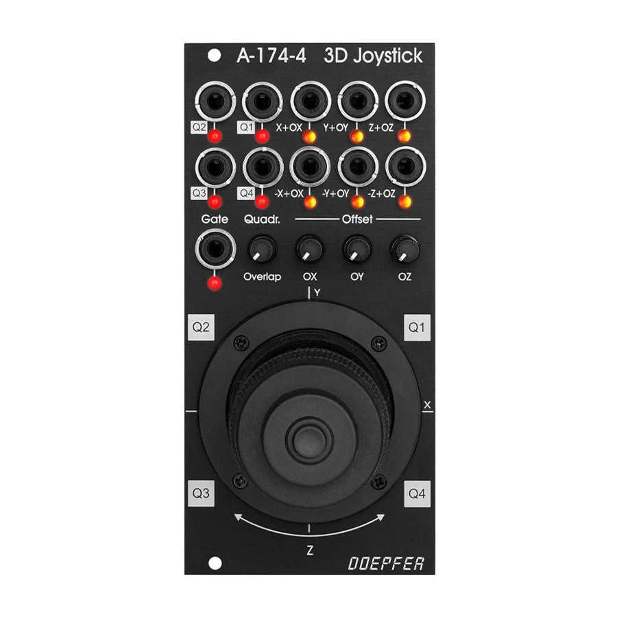若者に人気のブランド Doepfer A-174-4V 3D Joystick Black – Nightlife Electronics 鍵盤楽器