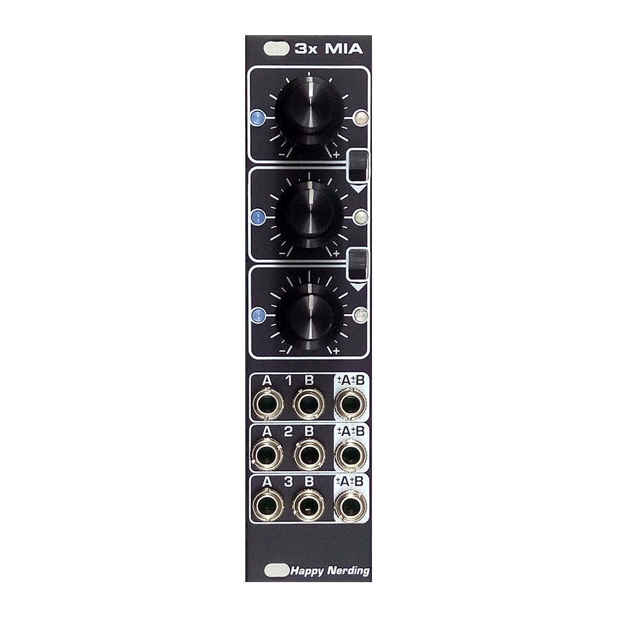 Happy Nerding 3x MIA モジュール Happy Nerding 3xMIA Black Module – Nightlife Electronics
