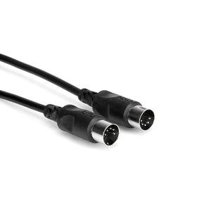 Hosa MID-301BK MIDI Cable - 1'
