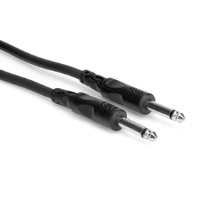 Hosa CPP-105 1/4" TS to Same Unbalanced Interconnect Cable- 5'