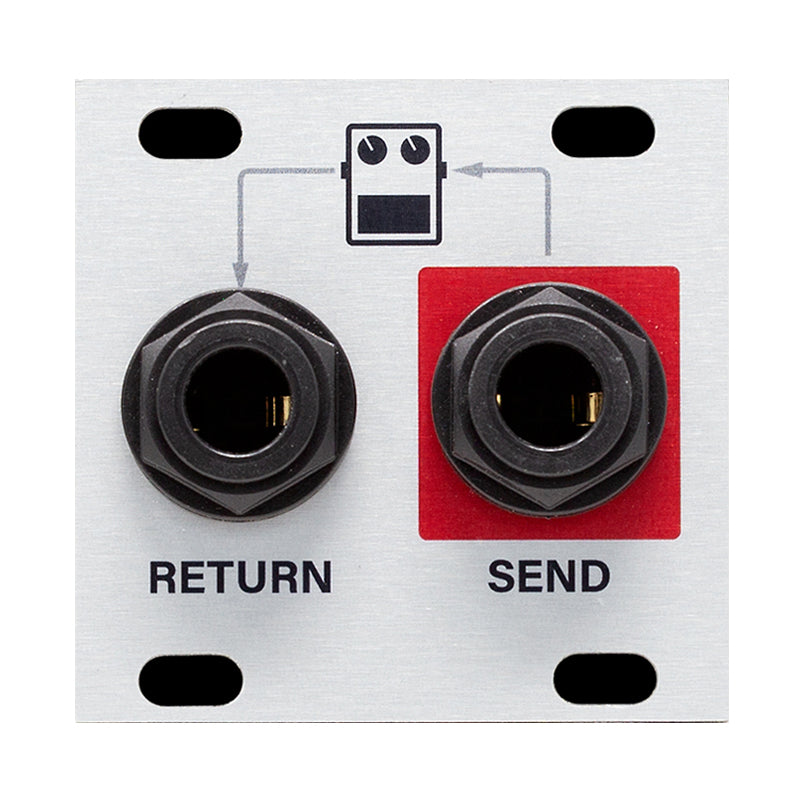 【Intellijel Designs】 Pedal I/O 1U Intellijel Pedal I/O Jacks 1U | Modular Vancouver Canada