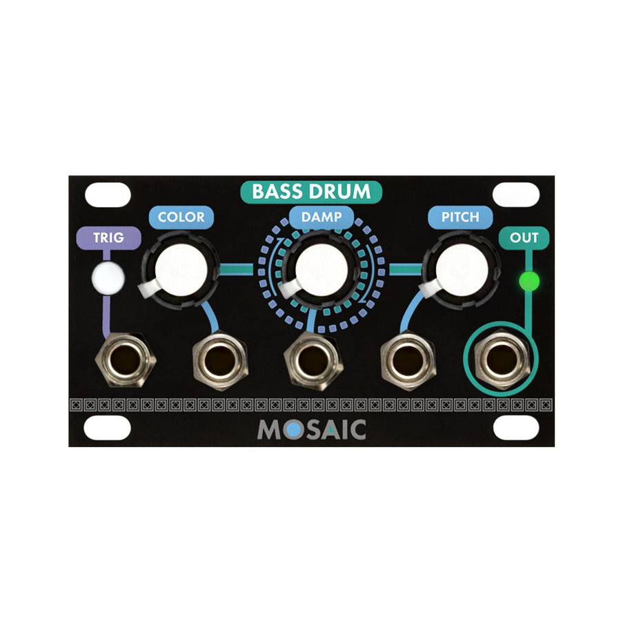 Mosaic Bass Drum 1U – Nightlife Electronics