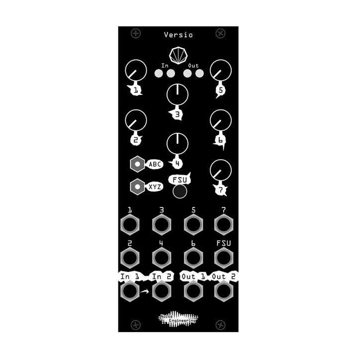 Noise Engineering Versio Blank Panel