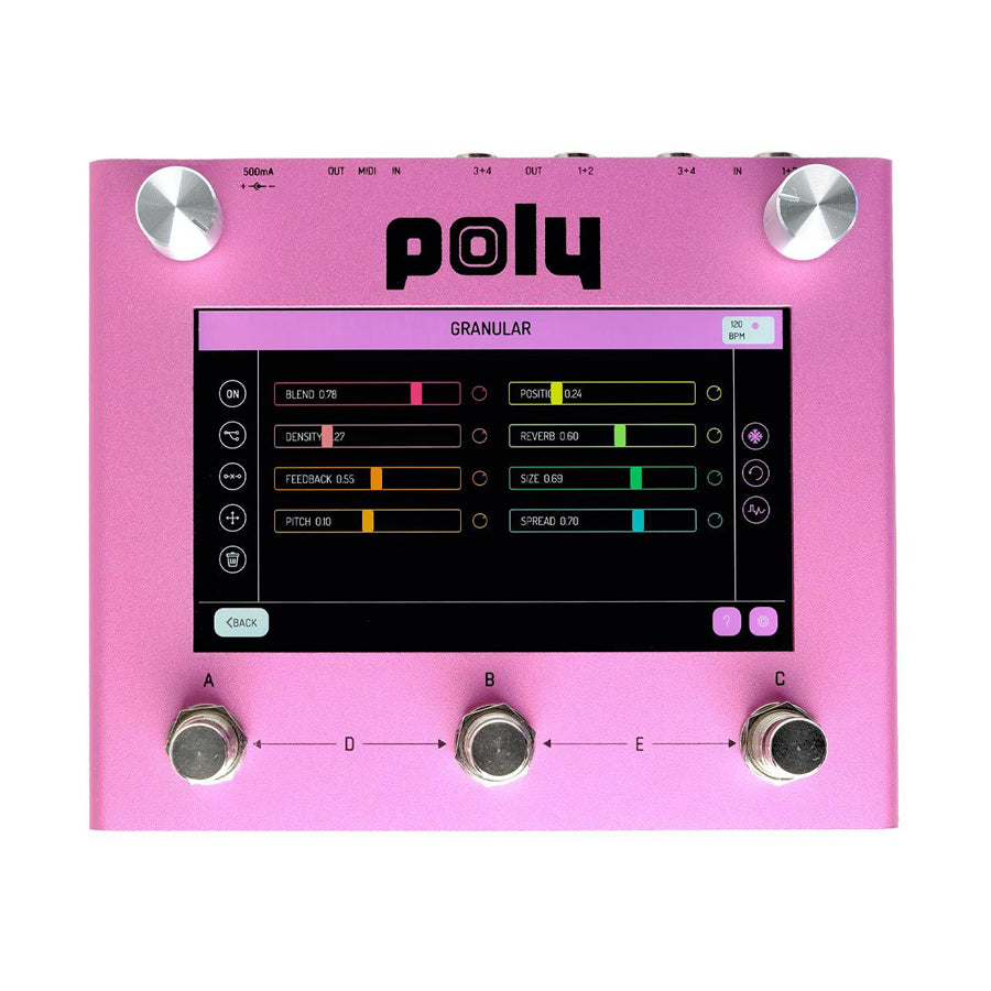 ギター beebo poly effects Poly Effects Beebo - Pink – Nightlife Electronics