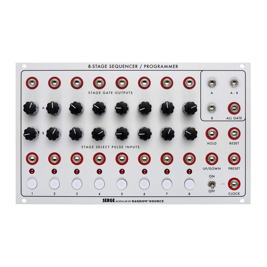 鍵盤楽器 Random*Source Serge Sequencer8 XL SEQ8XL Random Source Serge Sequencer 8 XL (SEQ8XL) – Nightlife