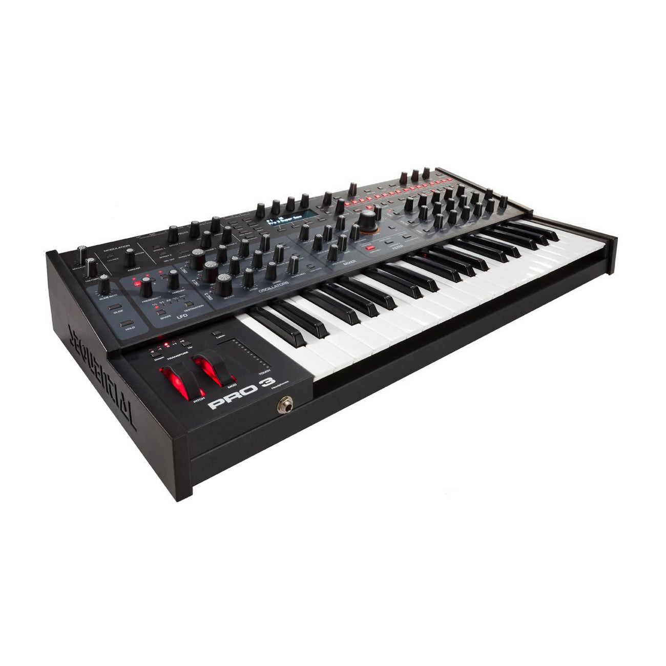 Sequential Pro 3 Rear Sequential Pro 3 Hybrid Synthesizer – Nightlife Electronics