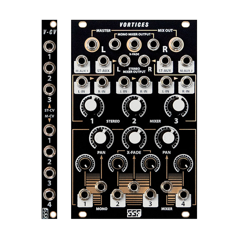 Steady State Fate Vortices アナログミキサー Steady State Fate Vortices Mixer + Saturation – Nightlife Electronics