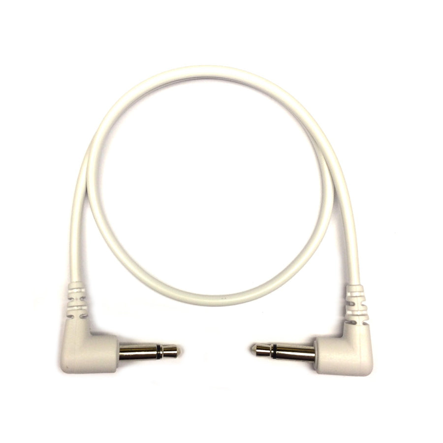 Tendrils Right Angled Eurorack Patch Cable 6/pk - White