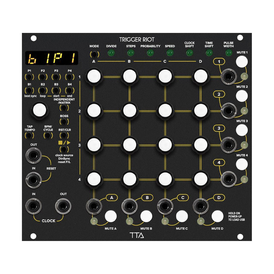 Tiptop Audio Trigger Riot Black Sequencer Module Canada